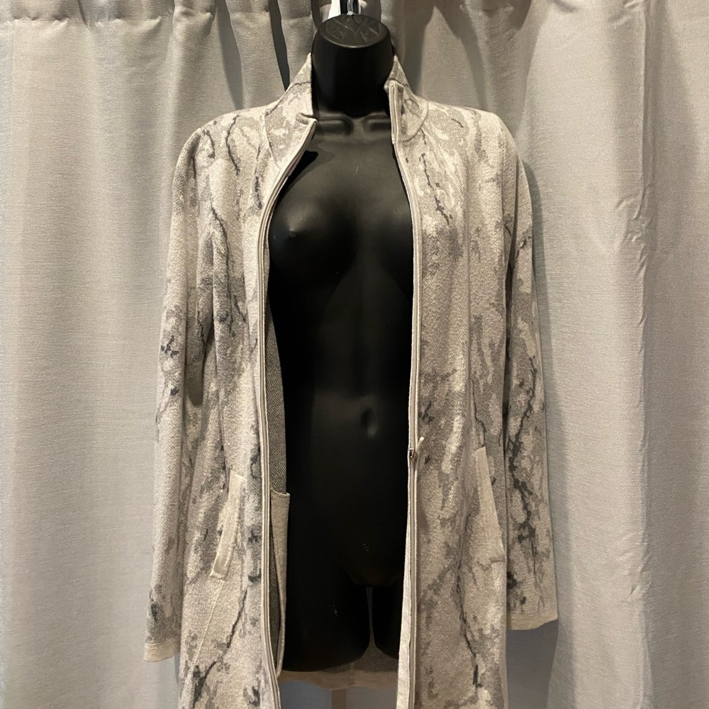 Soft zip up jacket